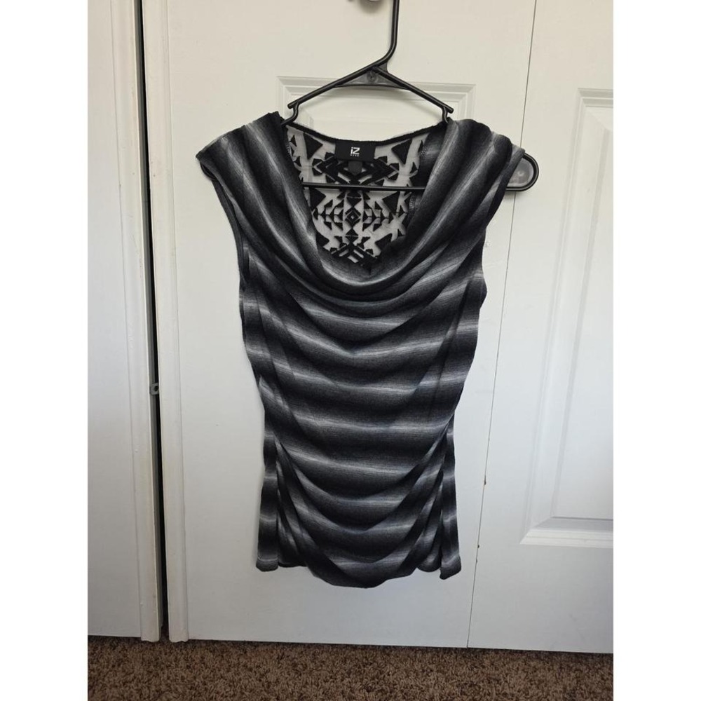 Black and Grey Tank Top
